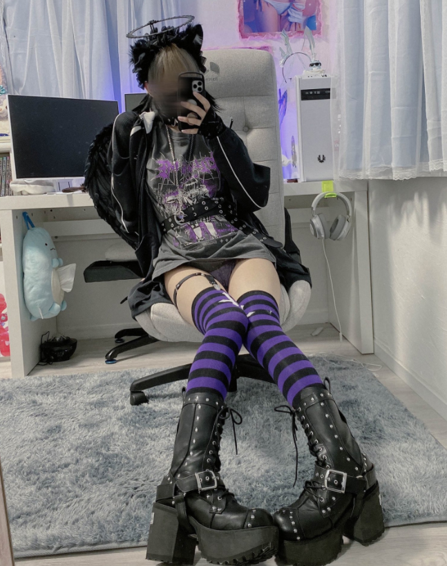 对子哈特-鲨鱼小姐评测，外冷内热福利姬，可怕外表下的软软鲨鱼牙~（低刺激）